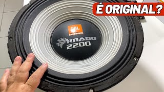 como saber seu grave e original JBL Tornado tocando quot Grave faz Bum 2200 woofers jbl 18 bass [upl. by Brown154]