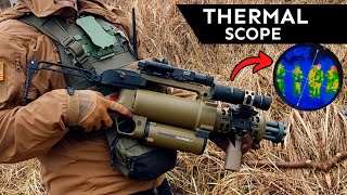 AampK MK46 amp WellPro Microgun  Thermal Scope Airsoft Gameplay [upl. by Oletha419]