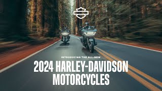 AllNew 2024 HarleyDavidson Motorcycles [upl. by Jarvey179]