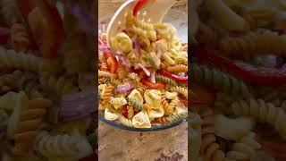 Tortellini Salad shorts pastasalad easyrecipe [upl. by Donal]