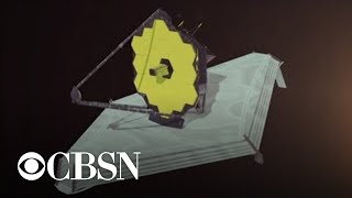 NASA finishes unfolding James Webb Space Telescope [upl. by Corbett]