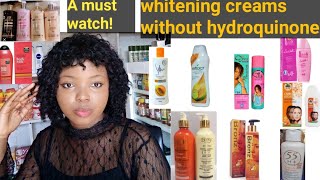 TOP 10 BEST LIGHTENING BODY LOTIONS without hydroquinone or steroid [upl. by Mcspadden]