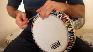 ArabInstrumentscom  Tuning the Darbuka  Replacing Skin Lesson  Darbuka music [upl. by Irahs]