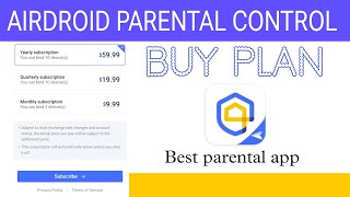 Airdroid parental control App recharge buy… [upl. by Sears21]