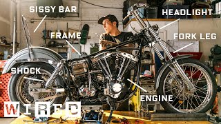 Mechanic Breaks Down a Classic HarleyDavidson  WIRED [upl. by Kcirederf585]