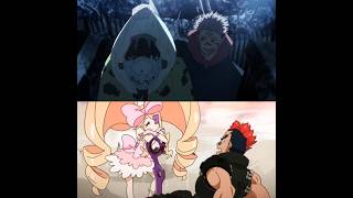 Sukuna and Nui Harime being strangely similar anime jjk jujutsukaisen killlakill sukuna [upl. by Nnylannej]