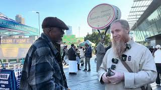 Why Are You Muslim Yusuf Speakers Corner Stratford [upl. by Droffats]