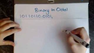 binary to octal and hex [upl. by Emoryt]