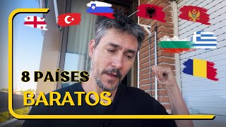 8 PAÍSES BARATOS EN EUROPA [upl. by Giffy]