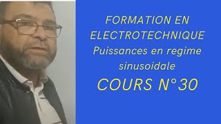 Video N°408 Puissances en regime sinusoidale [upl. by Ronnholm]