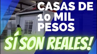 ANÁLISIS  CASAS PREFABRICADAS CHINAS de 10 mil pesos sí son reales experiencia de compra [upl. by Martainn]