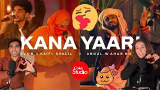 Foreigners React To Kana Yaari  Coke Studio Pakistan  Season 14 [upl. by Severin]