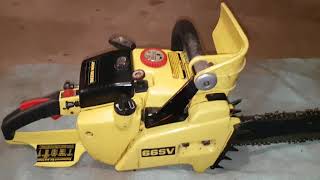 John Deere 66sv Chainsaw Twin Cylinder Echo [upl. by Harvey690]