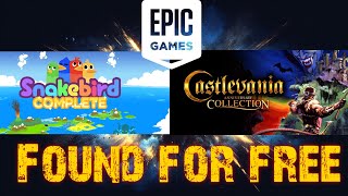 Found for Free  Epic Games Store Castlevania Anniversary Collection amp Snakebird complete [upl. by Banky38]