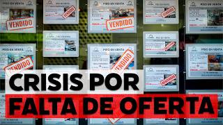 Tres datos que demuestran que la vivienda se encarece en España por la alarmante falta de oferta [upl. by Albin]