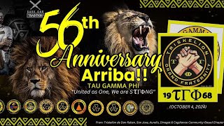 TAU GAMMA PHI Triskelions Grand Fraternity 56th Founding Anniversary Metro Iligan Council [upl. by Sidnarb]