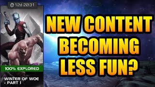 Is New Content Becoming Less Fun  Marvel Contest Of Champions [upl. by Hogue]