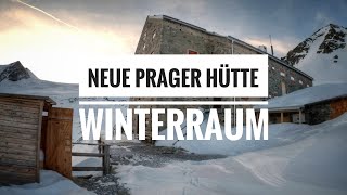 Neue Prager Hütte Winterraum am Großvenediger Skitour [upl. by Garv58]