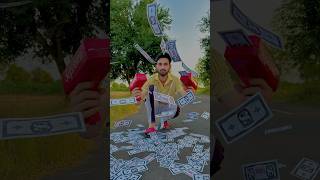 Superme Money Fire ￼Gun Cash Canon with 100pcs Dollars 💵 unboxing [upl. by Henning]