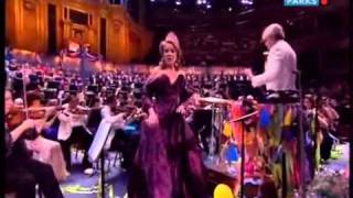 Renée Fleming sings Rule Britannia  Last Night of the Proms 2010 [upl. by Llehsad]