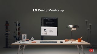 2022  Der neue LG DualUp Ergo Monitor doppeltes Erlebnis [upl. by Locin404]