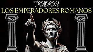 EMPERADORES ROMANOS  Cronología completa desde Augusto hasta Rómulo Augústulo Lista [upl. by Kallick]