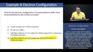 PCAT Chromium Electron Configuration and Copper Electron Configuration Explained [upl. by Evod]