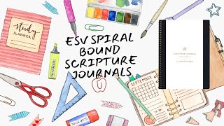 ESV Spiral Bound Scripture Journals [upl. by Ciel]