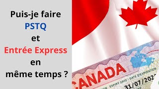 Puisje faire PSTQ Arrima et EntréeExpress en même temps  🇨🇦  Langage algérien 🇩🇿 [upl. by Sone]