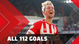 Luuk de Jong All Goals for PSV ⚽ [upl. by Ardnuat]