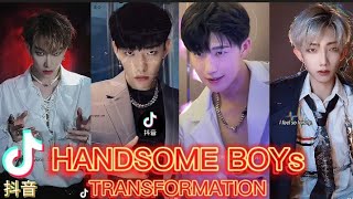 TIKTOK DOUYIN HANDSOME Boys TRANSFORMATION 🧑🧑Kpop Style💯💯 [upl. by Enitsirhk2]