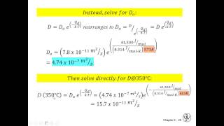 Diffusion  Coefficients and Non Steady State [upl. by Edlihtam]