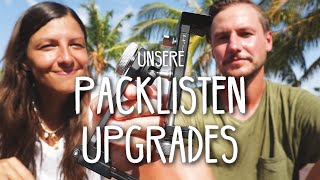 Packliste Unsere Upgrades • Reisevlog 248 [upl. by Nonnaihr]