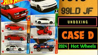 Unboxing  Hot Wheels 2024 Case D [upl. by Lani]