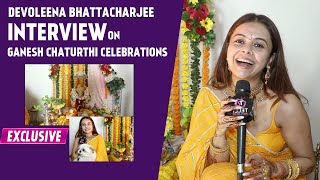 Devoleena Bhattacharjee Interview Ganesh Chaturthi Celebrations Faith In Bappa Wishes For Fans [upl. by Faludi]