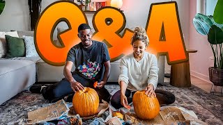 Carve Pumpkins with Us While We Answer Questions WHY DID WE TAKE A BREAK FROM YOUTUBE [upl. by Gail]