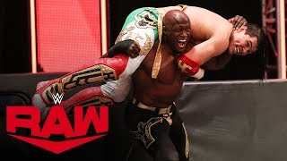 Humberto Carrillo vs Bobby Lashley – No Disqualification Match Raw May 11 2020 [upl. by Enytsuj]