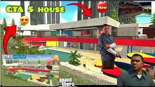 GTA 5 Franklin House 😍 In Indian Bikes Driving 3d  New GTA 5 House Link  Indian bike driver 3d 😱 [upl. by Courcy]