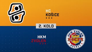 2kolo finále HC Košice  HKM Zvolen HIGHLIGHTS [upl. by Nelleus]