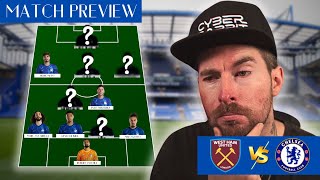 CHELSEA VS WEST HAM A MATCH PREVIEW [upl. by Rehpotsihrc]