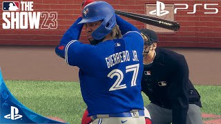 Plakata time Vladimir Guerrero JrMLB The Show 23 Gameplay PS5 4K 60fps [upl. by Alekahs]