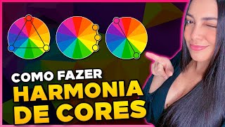 4 Formas para criar HARMONIA DE CORES Combinar Cores para criar Sites Bonitos [upl. by Apul]