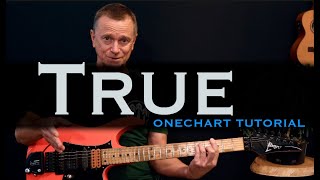 True Spandau Ballet guitar lesson tutorial [upl. by Icart687]