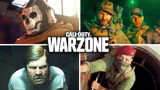 All Call of Duty Warzone Cinematics Modern Warfare Black Ops and Vanguard Season 117 [upl. by Peirsen]