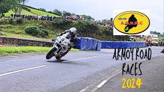 Armoy Road Races Highlights 2024 [upl. by Mame]