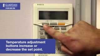 Fujitsu Air Conditioning Control Panel How To Guide [upl. by Sidell]