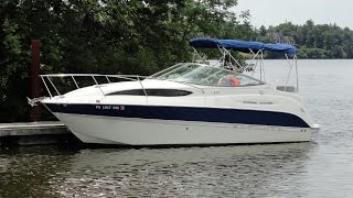 2007 Bayliner 245 SB Cruiser with Mercruiser 50L MPI 260HP Bravo III [upl. by Katherine]