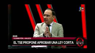 El TSE propone aprobar una Ley corta [upl. by Oribel]