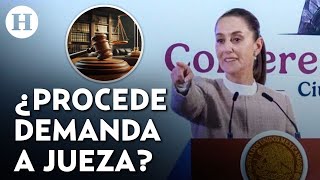 ¿Puede el gobierno denunciar a jueza que ordenó eliminar reforma judicial Esto dice experto [upl. by Aivartal]