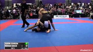 Neiman Gracie Vs Aaron Johnson [upl. by Arries]